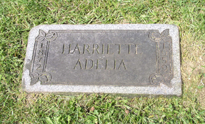 Harriette Adelia [Adams]