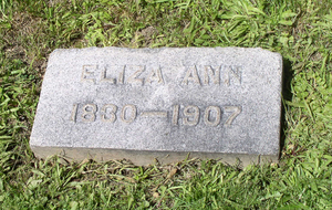 Eliza Ann [Brown] [Bedortha]